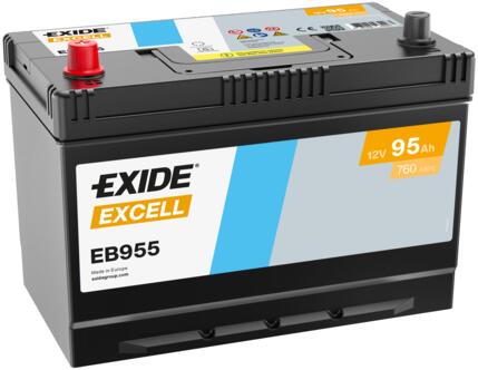BATTERIE VOITURE EXIDE EB955 12V 95AH 760A