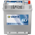 Batterie voiture VARTA A13 40Ah 330A avec bornes visibles, conçue pour véhicules, marque VARTA, image en gros plan