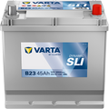 Batterie voiture VARTA B23 45Ah 300A pour véhicule, marque CANPAA SARL, vue de face avec bornes et étiquette visible