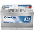 Batterie voiture VARTA G7 95AH 830A, vue de face, avec bornes, pour voiture, marque CANPAA SARL.