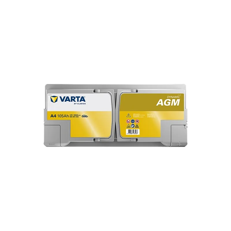 BATTERIE VOITURE VARTA A4 AGM - 105AH 950A (EN)