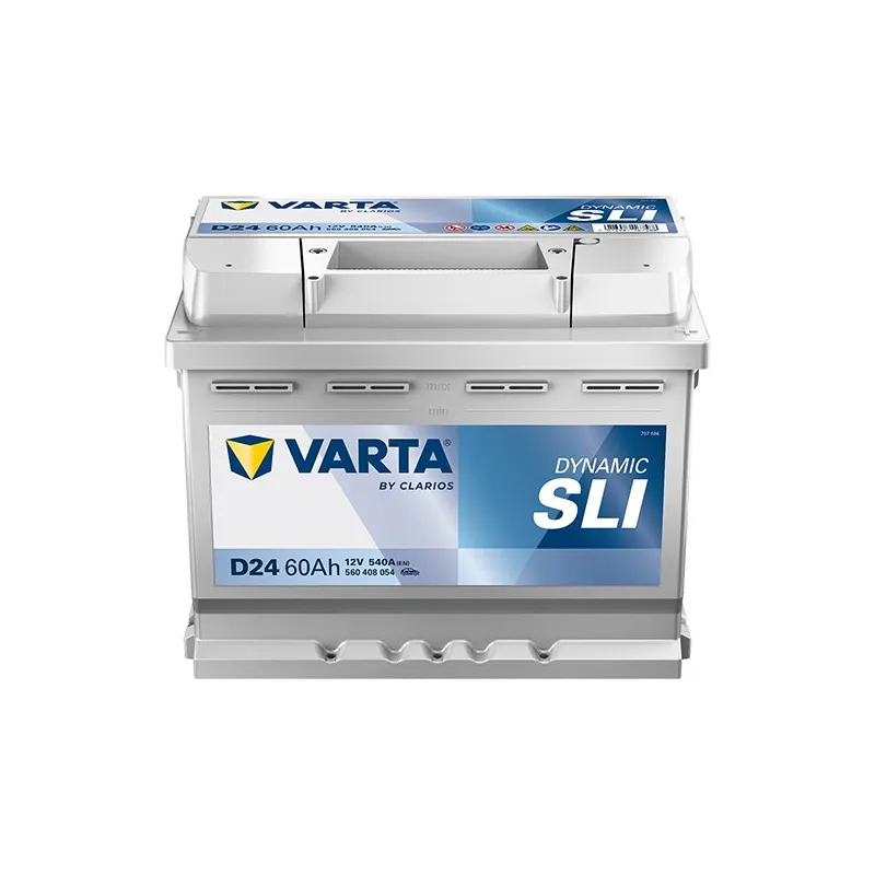 BATTERIE VOITURE VARTA D24 60AH 540A (EN)