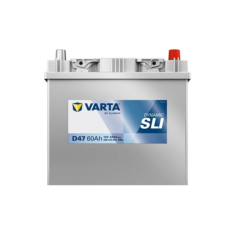 BATTERIE VOITURE VARTA D47 60AH 540A (EN)