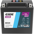 BATTERIE VOITURE EXIDE EK131 AGM 12V 13AH 200A