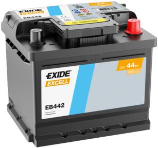 BATTERIE VOITURE EXIDE EB442 12V 44AH 420A